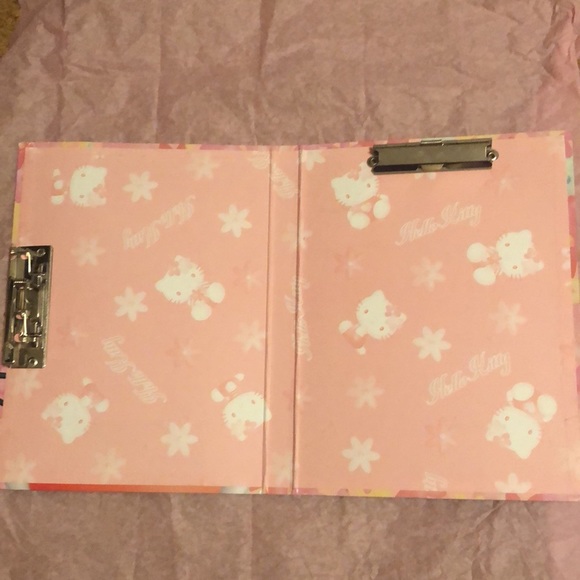 Vintage Hello Kitty clip board folder 1998 Japan - Picture 4 of 10